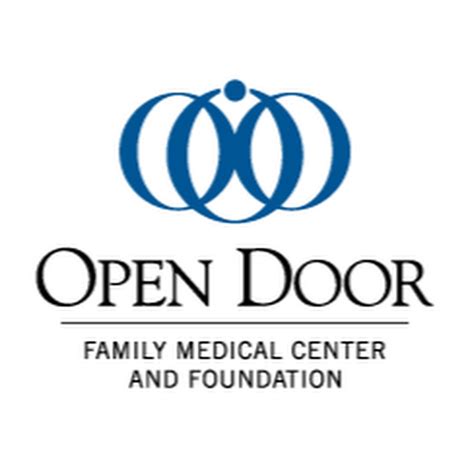 Open door family medical center - Open Door Foundation was established in 1990 as a 501(c)3 nonprofit organization to raise funds that benefit Open Door Family Medical Center and local community health …